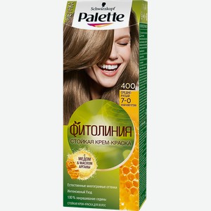 Фитокраска для волос PALETTE®, 400 средне-русый