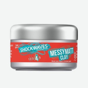 Моделирующая глина для волос Shockwaves