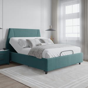Lazurit Кровать Линда для основания Royal Sleep System Бирюзовый 2070 мм 1550 мм 800 мм