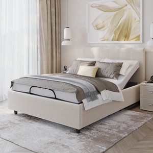 Lazurit Кровать Хелен для основания Royal Sleep System Бежевый 2070 мм 1550 мм 800 мм