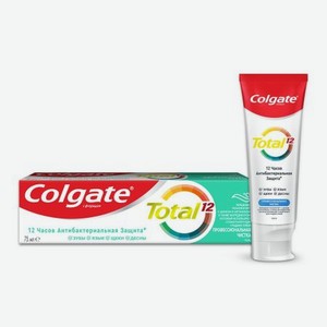Зубная паста - гель Colgate total 12   Профессиональная чистка   75мл