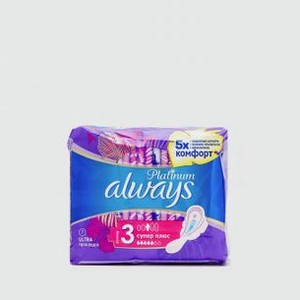 Гигиенические прокладки с крылышками ALWAYS Ultra Platinum Collection Super Plus Single 7 шт