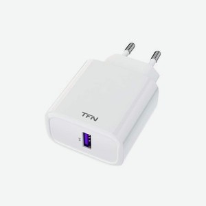 Сетевое зарядное устройство TFN RAPID 5A QC/SCP white б/кабеля