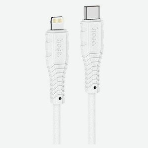 USB-C кабель Hoco X67 Lightning 8-pin белый, 1 м