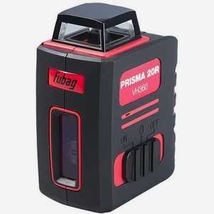 Уровень лазер. Fubag Prisma 20R VH360 2кл.лаз. 650нм цв.луч. красный 2луч. (31629)