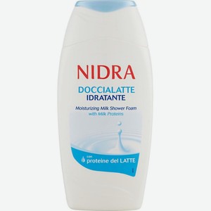 Пена для ванны Nidra увлажняющая с молочными протеинами, 250мл Италия