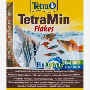 Корм для декоративных рыб Tetra Min Flakes 12 г