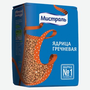 Гречневая крупа МИСТРАЛЬ ядрица, 2кг