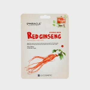 Тканевая маска для лица S-MIRACLE Red Ginseng 1 шт