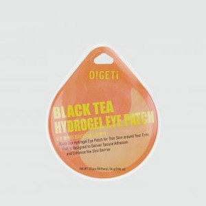 Гидрогелевые патчи с экстрактом чёрного чая O!GETI Black Tea Hydrogel Eye Patch 20 шт