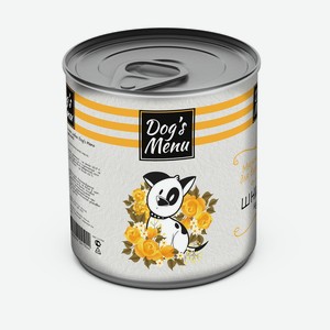 Консервы для собак «Родные корма» Dog`s Menu шницель из курицы, 750 г