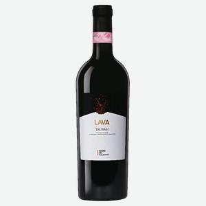Вино Terre del Vulcano красное сухое Италия, 0,75 л