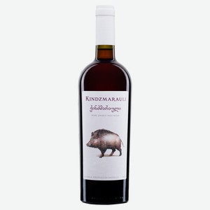 Вино Киндзмараули Рыбы-Бараны красное полусладкое Грузия, 0,75 л
