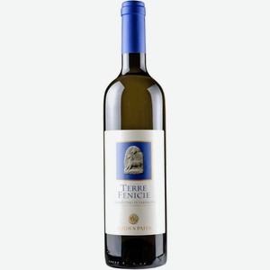 Вино Сардус Патер, Терре Феничие, Верментино ди Сардиния, 2017, 2017, 375 мл, Белое, Сухое
