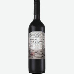 Вино  Маркес де Абадиа  Крианца, 2018, 2018, 750 мл, Красное, Сухое
