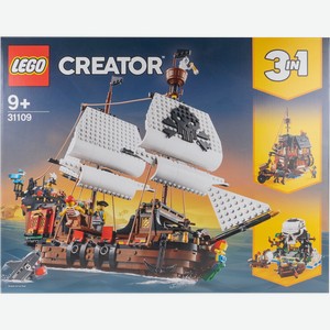 Конструктор с 9 лет 31109 Лего криэйтор Пиратский корабль Лего м/у, 1 шт