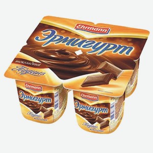 Пудинг Ehrmann Эрмигурт 3,2% 100г Шоколадный