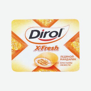 Жевательная резинка мандарин Dirol X-Fresh 18 г