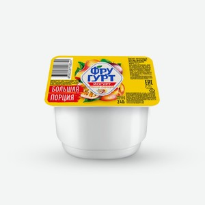 Йогурт Фругурт фрукт персик-маракуйя 2% 240г