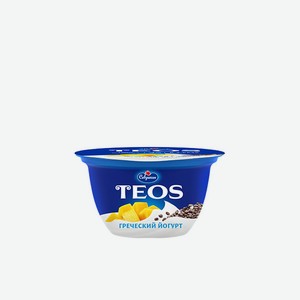 Йогурт Савушкин Teos Греческий манго/семена чиа 2,0% 140г