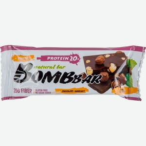 Батончик протеиновый шоколад с фундуком Bombbar 60г