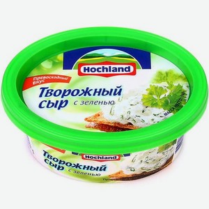 Сыр творожный с зеленью Hochland 140г