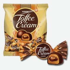 Конфеты какао шоколад Toffee cream Essen 200г