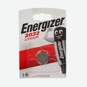 Батарейки литиевые Energizer CR2032 1шт