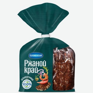 Хлеб цельнозерновой в нарезку 300г Ржаной край Россия