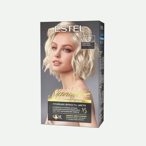 Estel Color Signature Крем-гель краска для волос 10/0 Белый песок