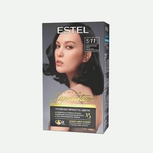 Estel Color Signature Крем-гель краска для волос 5/11 Вулканический пепел