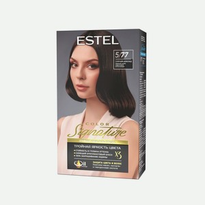 Estel Color Signature Крем-гель краска для волос 5/77 Горячий шоколад