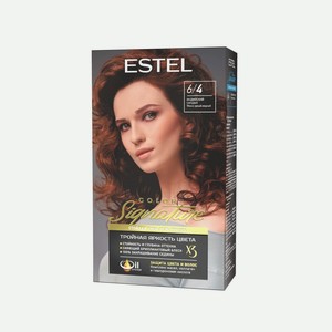 Estel Color Signature Крем-гель краска для волос 6/4 Индийский сандал