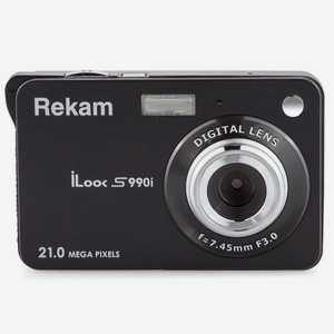 Фотоаппарат компактный Rekam iLook S990i Black Metallic