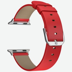 Кожаный ремешок для Apple Watch 38/40/41 mm LYAMBDA MINTAKA DSP-14-40 Red Red