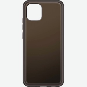 Чехол Samsung Soft Clear Cover A03 черный (EF-QA035)