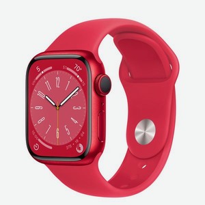 Смарт-часы Apple Watch Series 8 41mm Red Alum./Sport M/L (MNUH3)