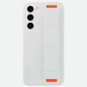 Чехол Samsung Silicone Grip Case для Galaxy S23+ White