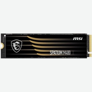 Внутренний SSD накопитель MSI SPATIUM M480 PCIe 4.0 NVMe M.2 1TB