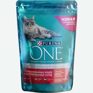 Корм сухой Purina ONE для стерилизованных кошек, 200 г