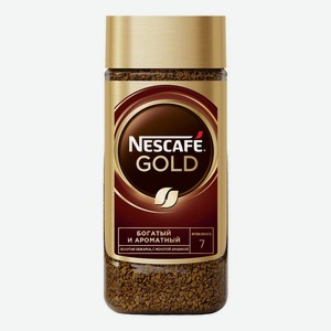 Кофе Nescafe Gold растворимый сублимированный с добавлением натурального жареного молотого кофе 95 г