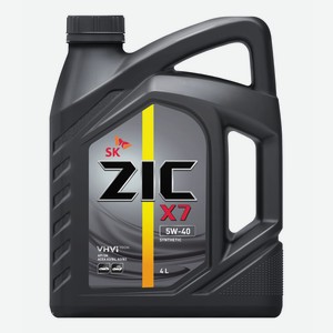 Масло моторное Zic X7 5W-40 4 л