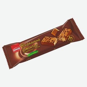 Батончик вафельный «Рототайка» шоколадный глазированный с орехами, 38 г