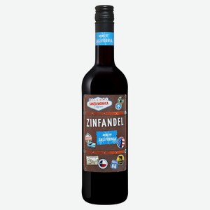 Вино Santa Monica Zinfandel красное сухое Германия, 0,75 л