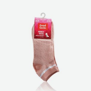 Женские укороченные носки Good Socks , Розовый р.36-39