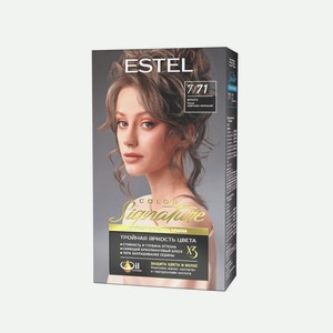 Estel Color Signature Крем-гель краска для волос 7/71 Фраппе