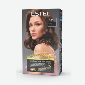 Estel Color Signature Крем-гель краска для волос 7/7 Трамису