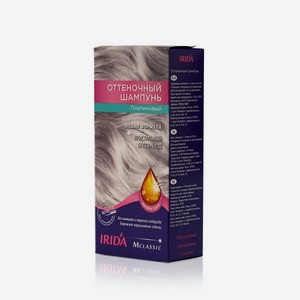 Оттеночный Шампунь Ирида-Нева Irida M для волос Платиновый 75мл