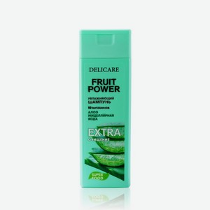 Шампунь для волос Delicare Fruit Power   Алоэ   очищение и увлажнение 280мл