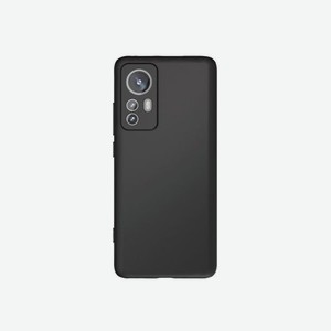 Чехол защитный Uzay Silicone Case для Xiaomi 12/12X, черный